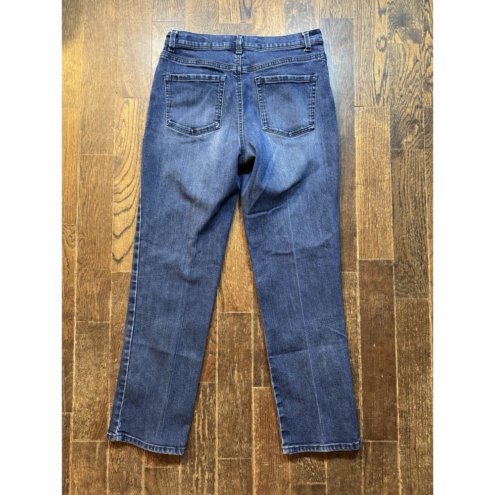 Gloria Vanderbilt Jeans Women's Size 8 Short (30x27) Stretch Denim Blue Mid Rise - Picture 2 of 8